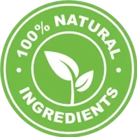100 percent natural ingredients seal